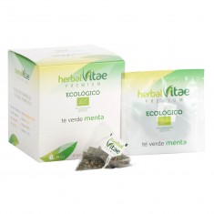 Infusión Herbal Vitae ECO TE VERDE Menta 15 uds