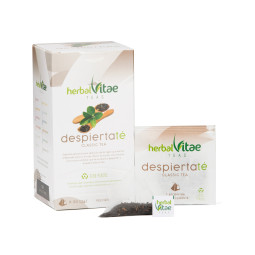 Infusión Herbal Vitae Té Despierta pirámides 20u.